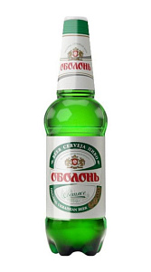 Пиво Оболонь светлое фильтрованное 4.5% 0.9л