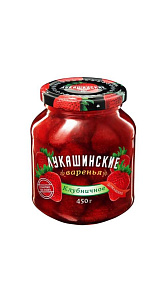 Варенье Лукашинские Клубничное домашнее 450г