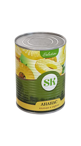 Ананасы SK кольца в сиропе 565г