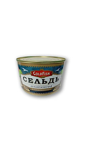Селедка GoldFish атлантическая в томатном соусе 240г