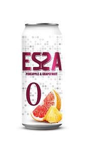 Пивной напиток Essa Pineapple&Grapefruit безалкогольный 0.45