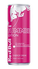 Энергетический напиток Red Bull Summer Edition со вкусом Белого персика 250мл