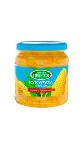 Кукуруза Зеленая Премия сахарная в зернах 475г