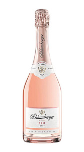 Вино игристое Schlumberger, Rose Brut Klassik розовое брют 12% 0,75л.