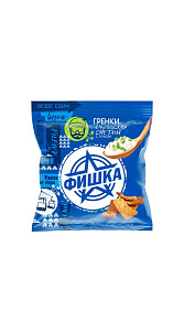 Гренки Фишка Альпийская сметана с луком 60г