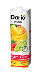 Нектар Dario Мультифруктовый 0.95л