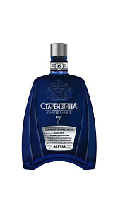 Коньяк Старейшина Single Barrel, 7 лет выдержки, КВ, 45% 0.5л