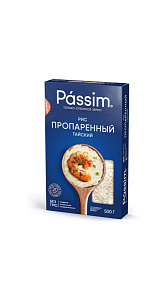Рис Passim пропаренный тайский 500г