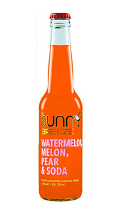 Напиток слабоалкогольный Sunny Breeze арбуз дыня и груша 7% 330мл