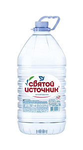 Вода Святой Источник негазированная 5л
