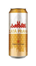 Пиво Zlata Praha светлое фильтрованное 4.7% 0.5л