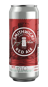 Пиво Smithwicks Red Ale темное пастеризованное 440мл