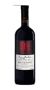 Вино Iveria Mukuzani красное сух 12% 0.75л