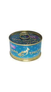 Икра трески Лунское море 120г
