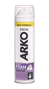 Пена для бритья Arko Men Sensitiv 200мл