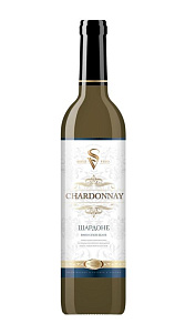 Вино Chardonnay, столовое белое сухое 11% 0,7л