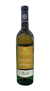 Вино Alazani Valley Kakhuri белое полусладкое 11.5% 0.75л.
