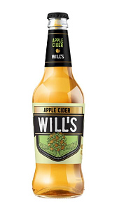 Сидр Wills яблочный 4.5% 450мл