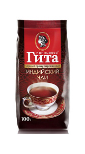 Чай черный Принцесса Гита Медиум гранулированный 100г