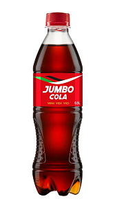 Газированный напиток Jumbo Cola безалкогольный 500мл
