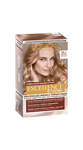 Краска для волос Loreal Excellence Nudes 8U Светло-русый 268г