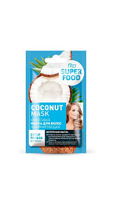 Маска для волос Fito Superfood Кокосовая ламинирующая 20мл