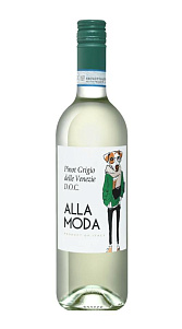 Вино Alla Moda Pinot Grigio delle Venezie белое сух. 11.5% 0.75л
