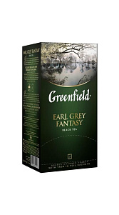 Чай черный Greenfield Earl Grey Fantasy 25пак