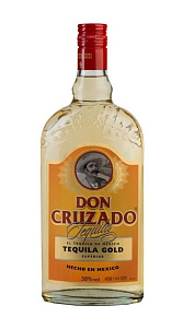 Текила Don Cruzado Gold 38% 0.7л