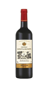 Вино Chateau Coustaut La Grangeotte красное сух.13% 0.75л