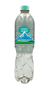 Вода  Green Street минеральная негазированная 1л