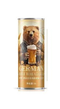 Пиво Tok Rene, German Whole Wheat Craft Beer нефильтрованное пастеризованное 4,3% 1л