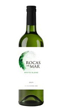 Вино Rocas del Mar белое сухое 12,5% 0,75л