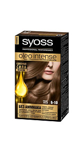 Краска для волос Syoss Oleo Intense тон 6-10 Темно-русый 115мл 