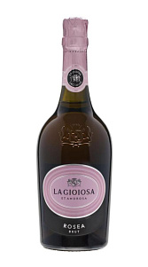 Вино La Gioiosa Rosea игристое брют 11% 0.75л