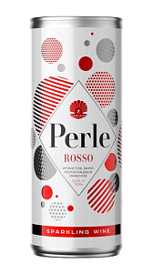 Вино игристое La Petite Perle Rosso красное полусдакое 11,5%, 0,25л