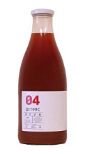 Сок Детокс 04 Тихвинский уездъ томат огурец сельдерей лимон 1л