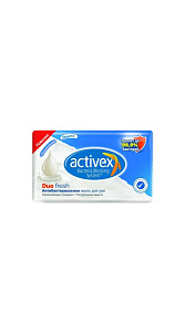 Мыло туалетное Activex Duo Fresh антибактериальное 120г