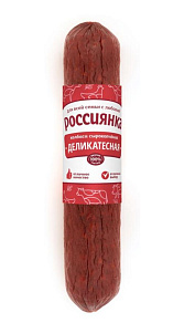 Колбаса Россиянка Деликатесная сырокопченая 280г