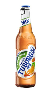 Пивной напиток Tuborg Апельсин-мята пастеризованный 6% 480мл