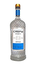 Водка Сябры Мягкая 38% 0,7л