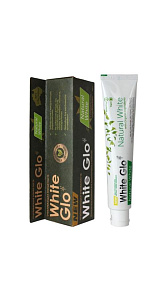 Зубная паста White Glo Отбеливающая Натуральная белизна 100г