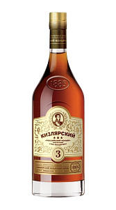 Коньяк Кизлярский трехлетний 40% 0,5л