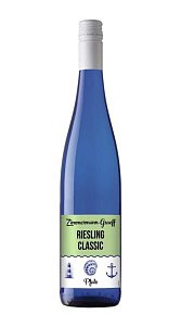 Вино  Zimmermann-Graeff Riesling Classic белое полусухое 12% 0,75л