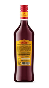 Продукция плодовая алкогольная Sangria Classic, красная полусладкая 9% 1л