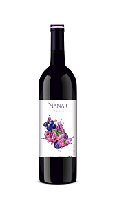 Продукция алкогольная плодовая Nanar Ягодный микс красное п/сл 12% 0.75л