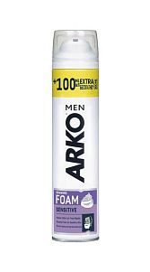 Пена для бритья Arko Men Sensitive 300мл
