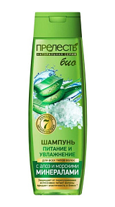 Шампунь Прелесть Био Питание и увлажнение 400мл