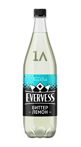 Напиток газированный Evervess Тоник Биттер Лимон 1л