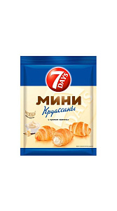 Мини круассаны 7Days Ваниль 123г